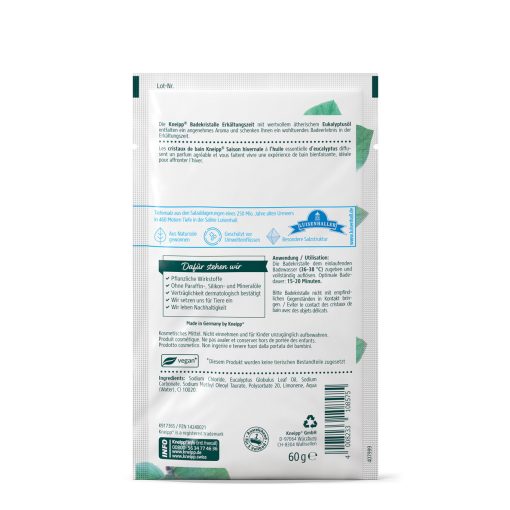 Kneipp Fürdőkristály - Szabad Légutak 60g