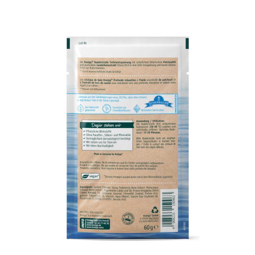 Kneipp Fürdőkristály - Mélyrelaxáló 60g