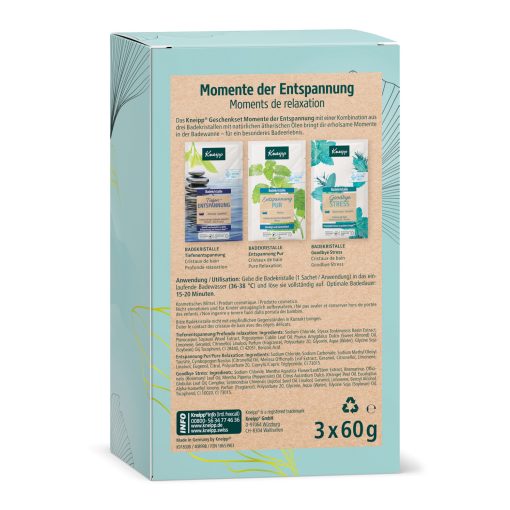 Kneipp  Szett - Pihenés pillanatai válogatás 3x60 g