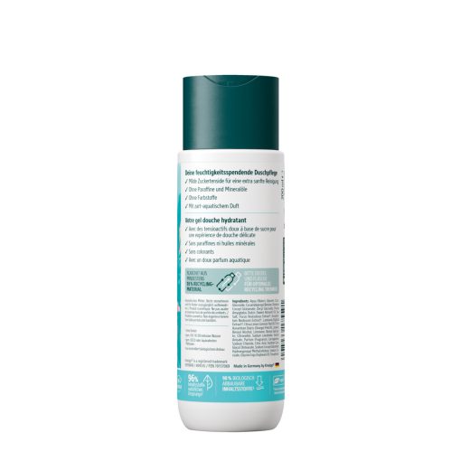 Kneipp Clean Beauty hidratáló tusfürdő Bio algával és tengeri sóval 200 ml